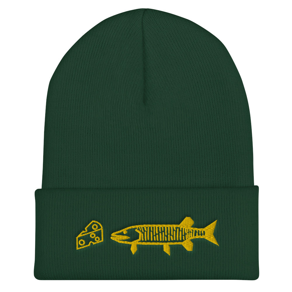 Catch & Cook Customs - Wisconsin Skis N' Cheese™ 4-SZN Beanie Hat