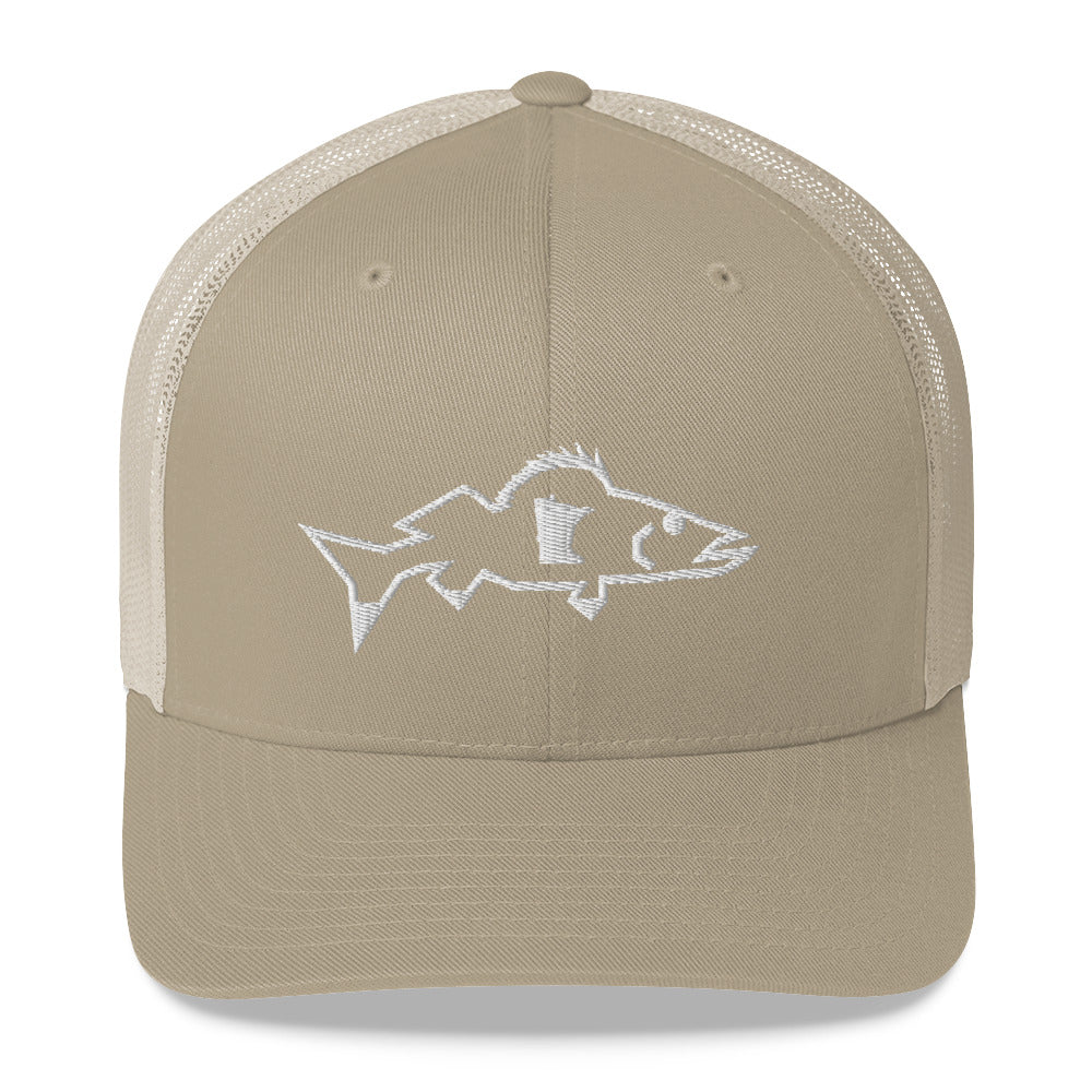 Catch & Cook Customs - The Original Minnesota NiceWater Walleye Low-Profile Trucker Hat