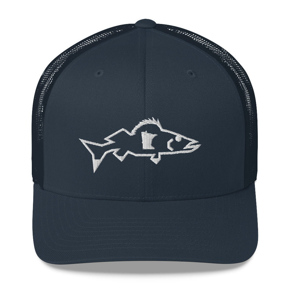 Catch & Cook Customs - The Original Minnesota NiceWater Walleye Low-Profile Trucker Hat