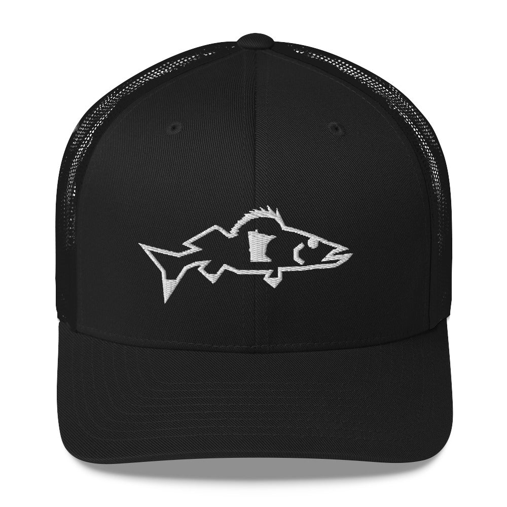 Catch & Cook Customs - The Original Minnesota NiceWater Walleye Low-Profile Trucker Hat