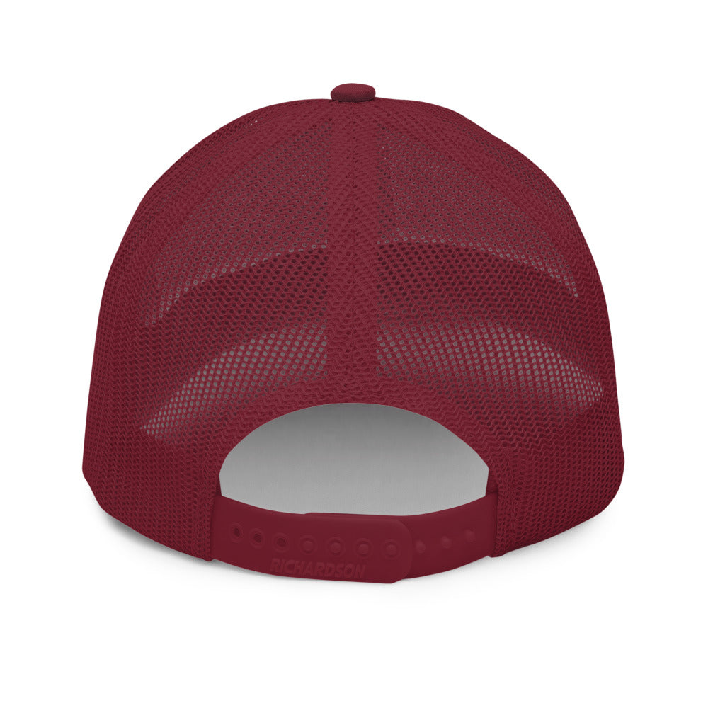 Catch & Cook Customs - Minnesota NiceWater Walleye Trucker Snapback - Gill Red