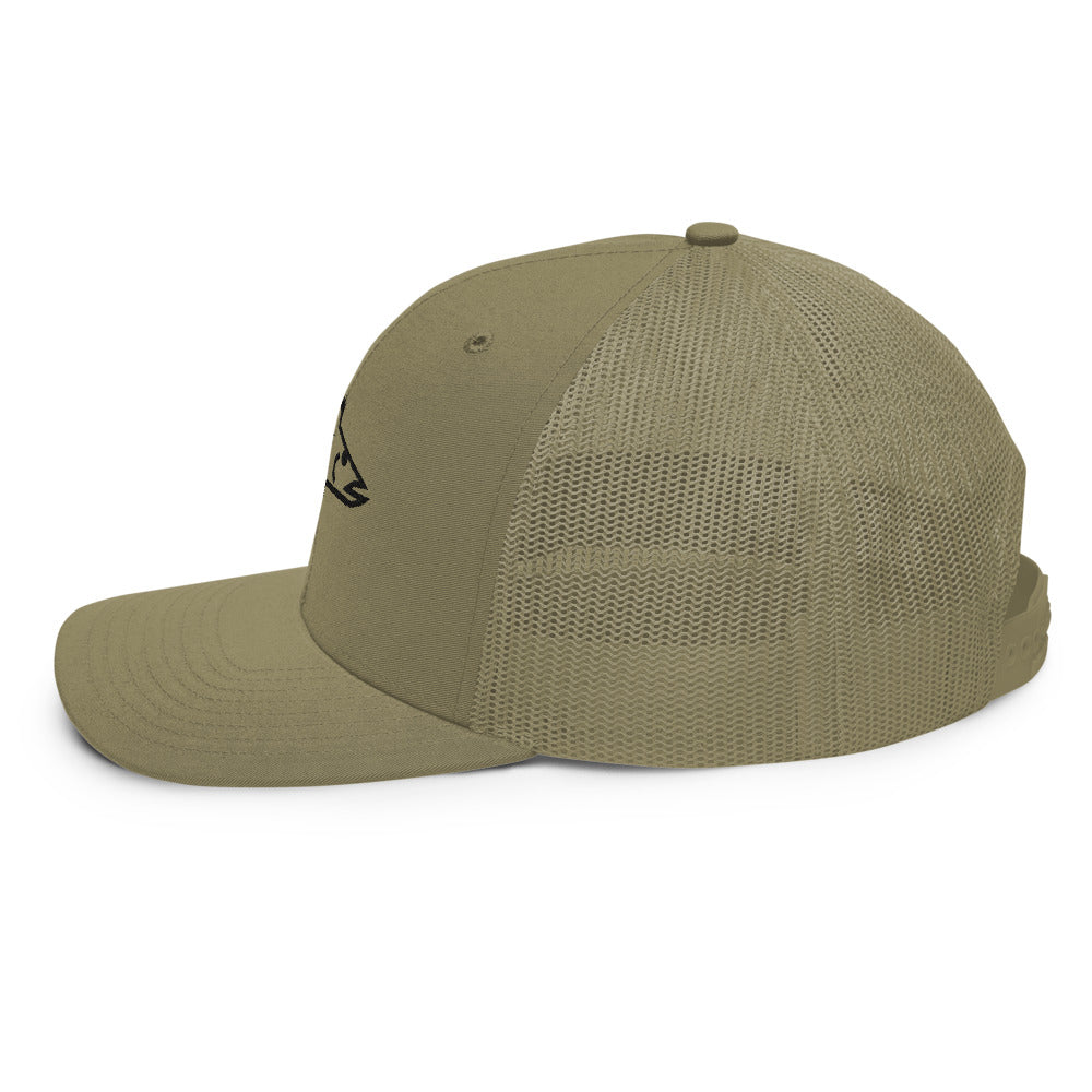 Catch & Cook Customs - Minnesota NiceWater Walleye Trucker Snapback - Sand Bar
