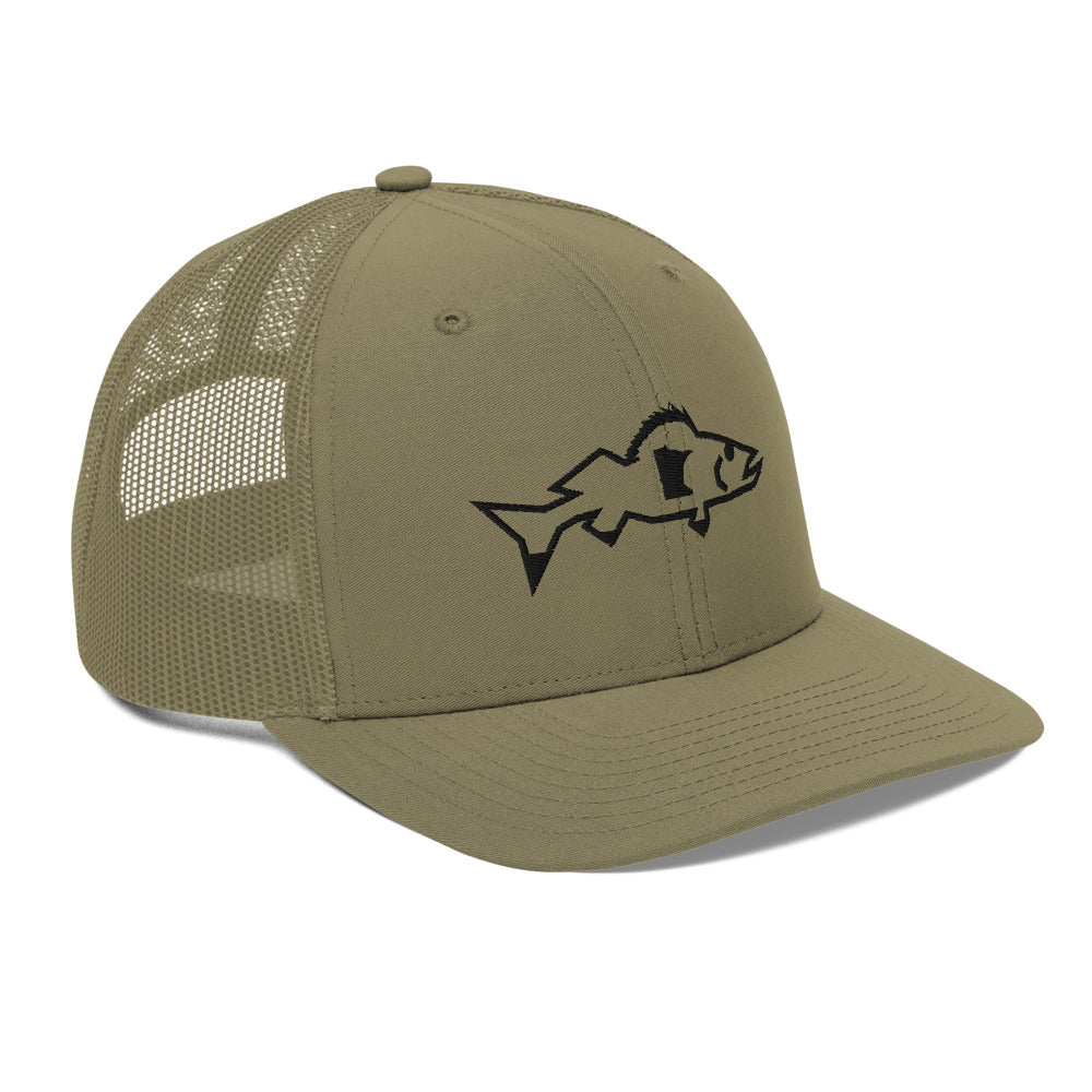 Catch & Cook Customs - Minnesota NiceWater Walleye Trucker Snapback - Sand Bar