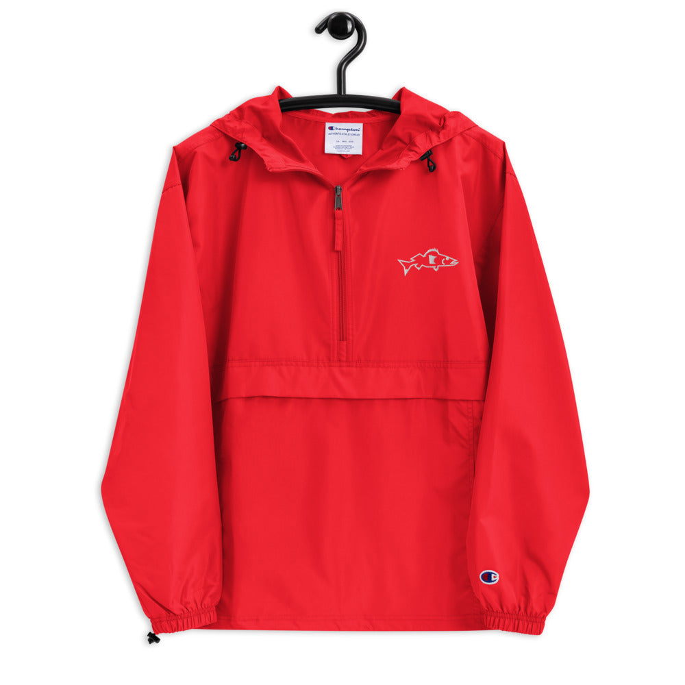 Catch & Cook Customs - Minnesota NiceWater Embroidered Champion Packable Fishing Jacket