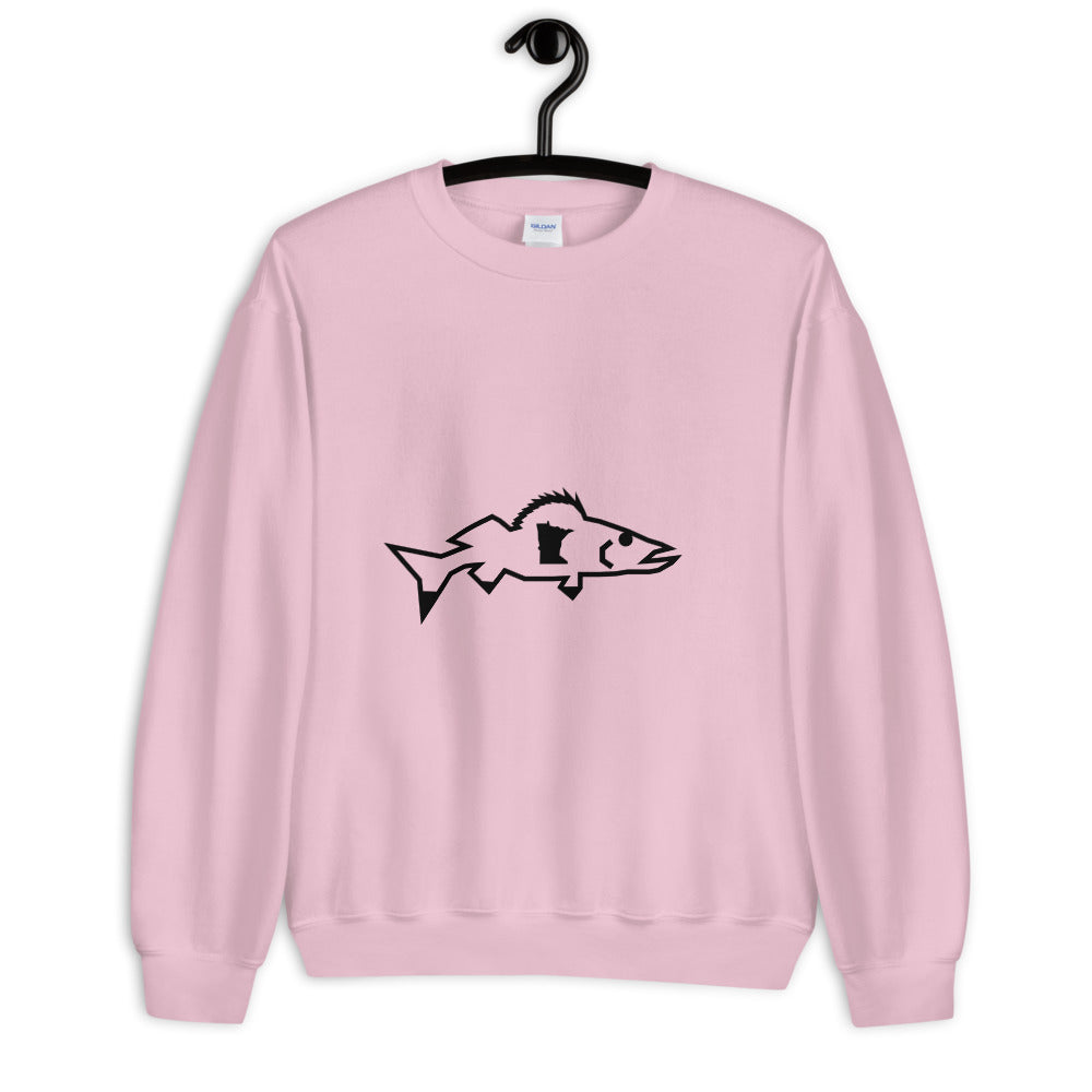 Catch & Cook Customs - Minnesota NiceWater Walleye Cozy Cabin Casting Sweatshirt