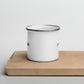 Catch & Cook Customs - Wisconsin Skis N' Cheese™ Enamel Camp, Catch, & Cook Mug