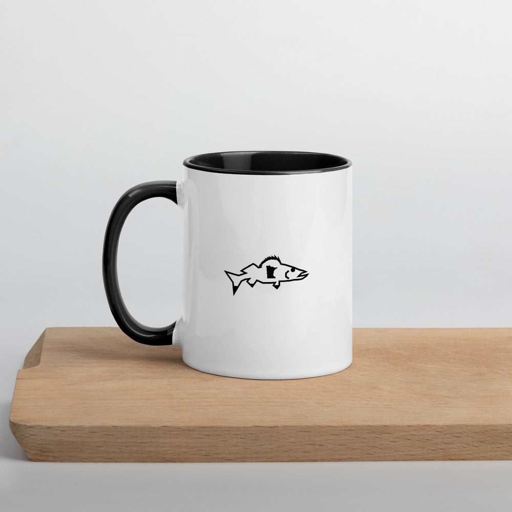 Catch & Cook Customs - NiceWater Minnesota Walleye Modern Cabin Coffee & Tea Mug