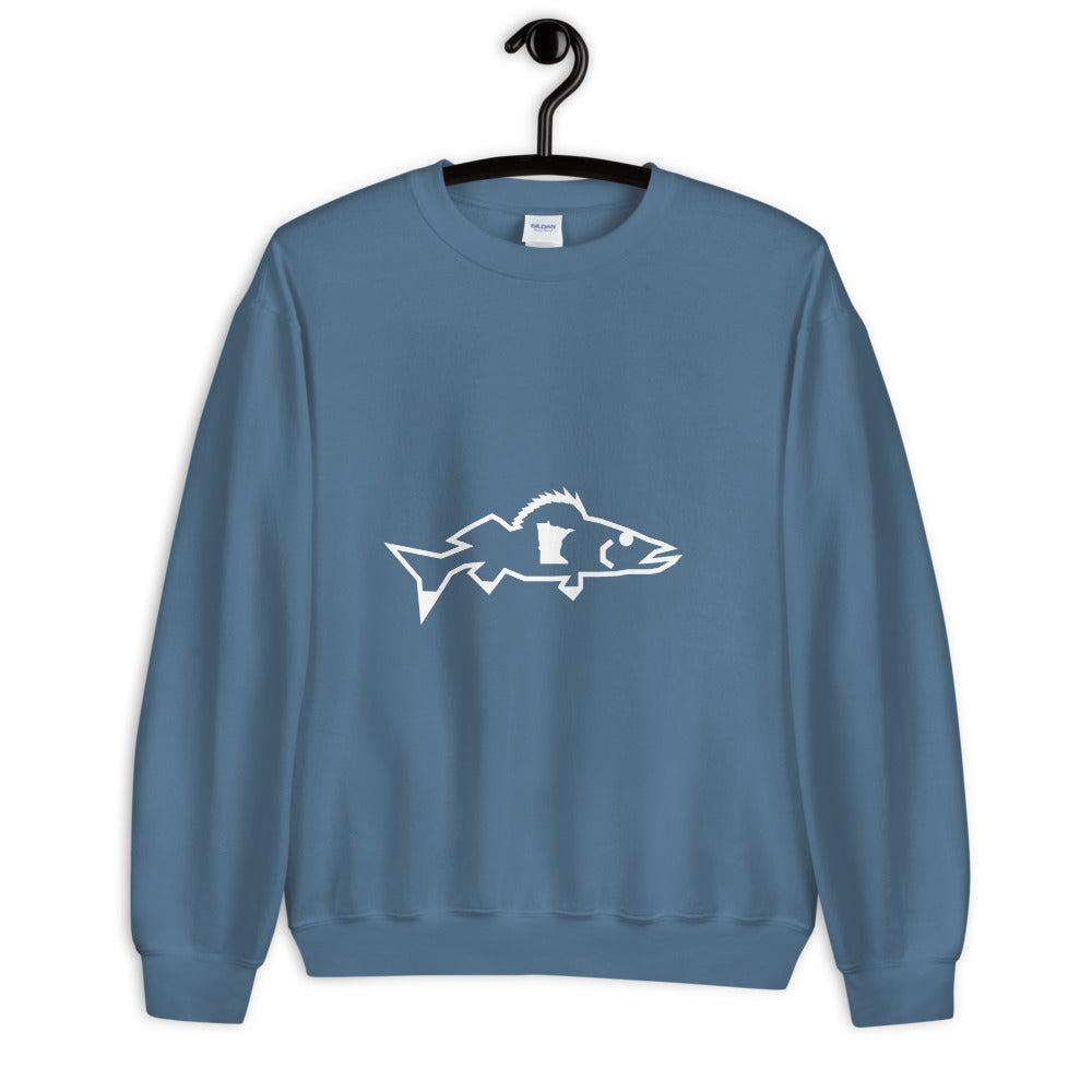 Catch & Cook Customs - Minnesota NiceWater Walleye Cozy Cabin Casting Sweatshirt