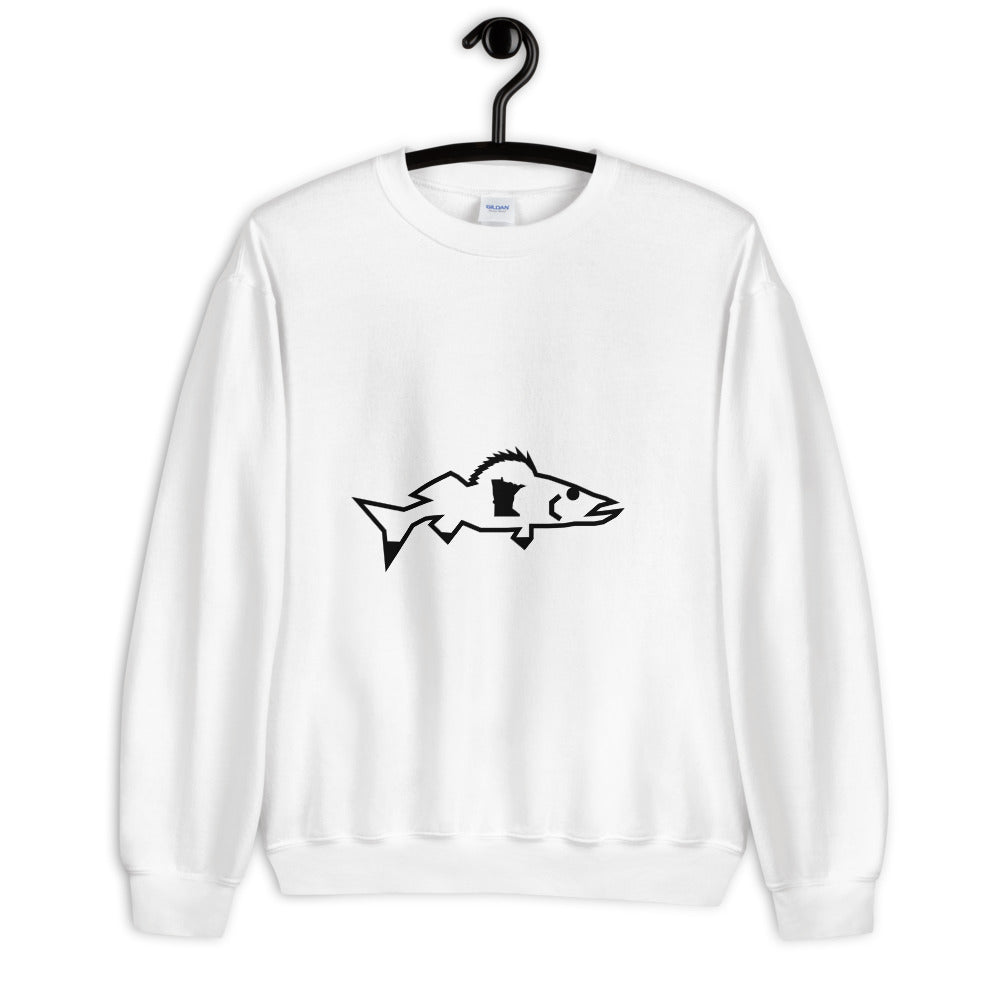 Catch & Cook Customs - Minnesota NiceWater Walleye Cozy Cabin Casting Sweatshirt