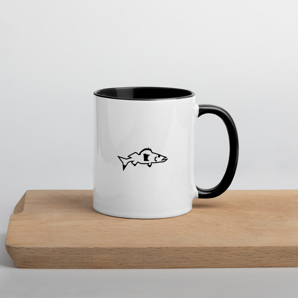 Catch & Cook Customs - NiceWater Minnesota Walleye Modern Cabin Coffee & Tea Mug