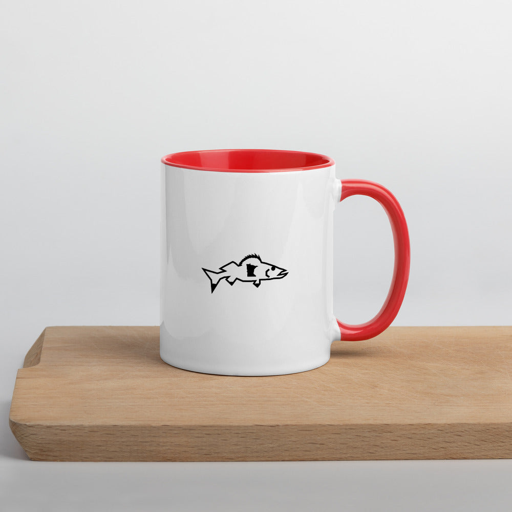 Catch & Cook Customs - NiceWater Minnesota Walleye Modern Cabin Coffee & Tea Mug