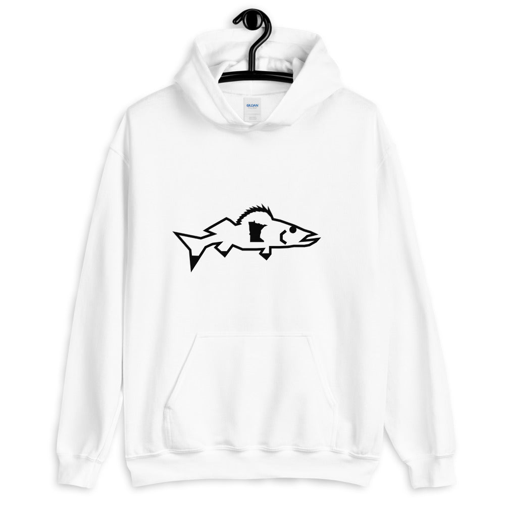 Catch & Cook Customs - Minnesota NiceWater Walleye Cozy Cabin Fishing Hoodie