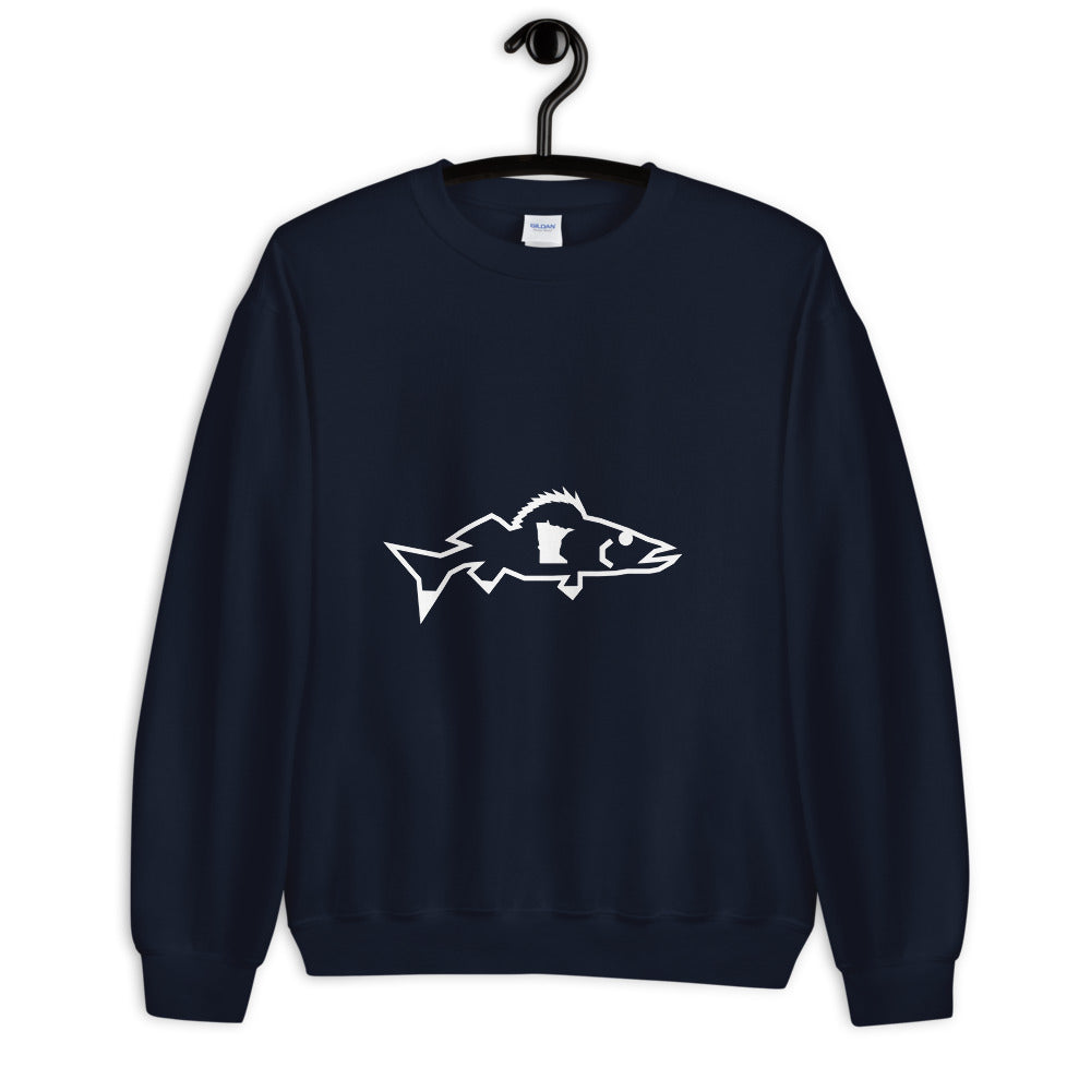 Catch & Cook Customs - Minnesota NiceWater Walleye Cozy Cabin Casting Sweatshirt