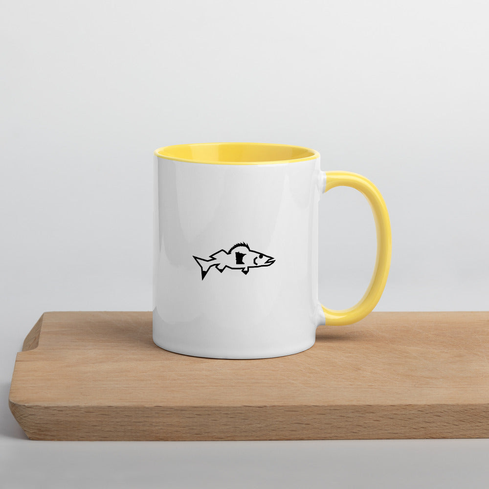 Catch & Cook Customs - NiceWater Minnesota Walleye Modern Cabin Coffee & Tea Mug